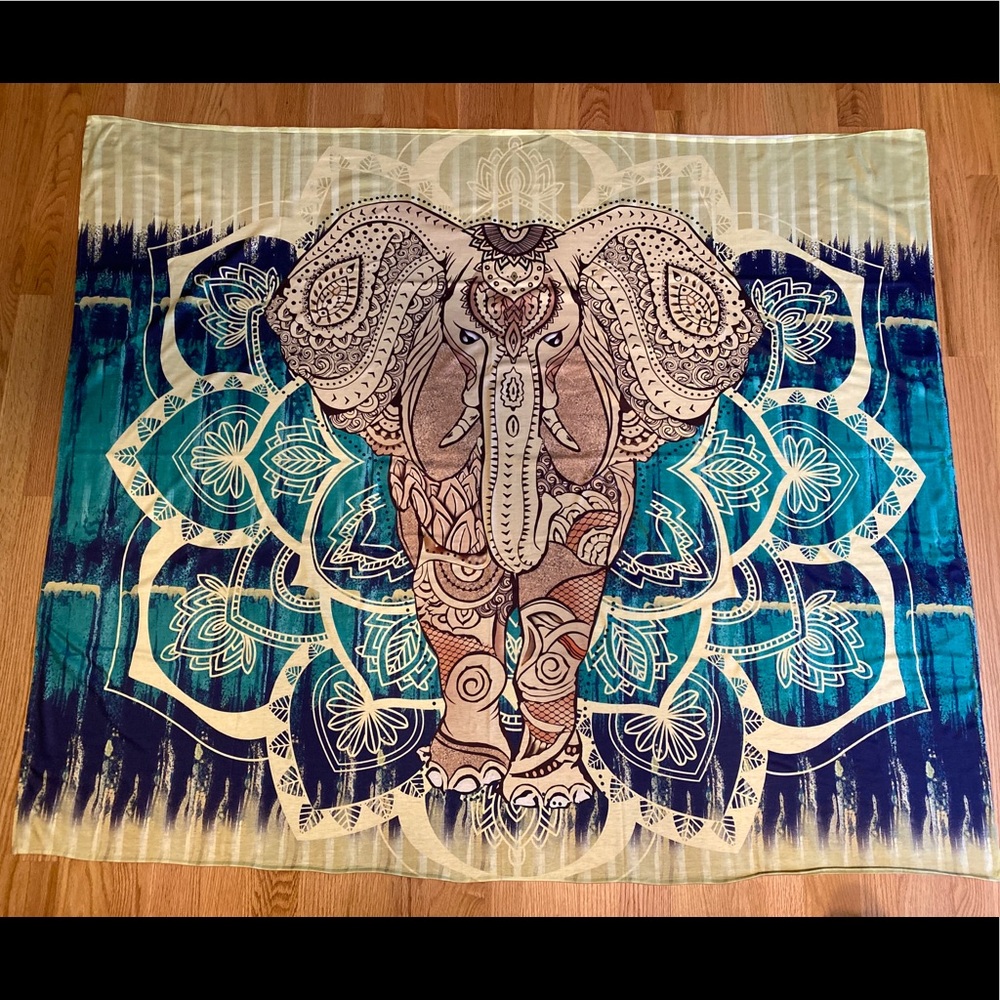 Mandala Tapestry 50” X 59”